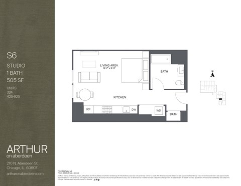 studio floor plan